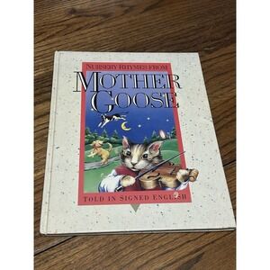 Kendall Green Gallaudet Nursery Rhymes Signed English Hardcover Illustrated